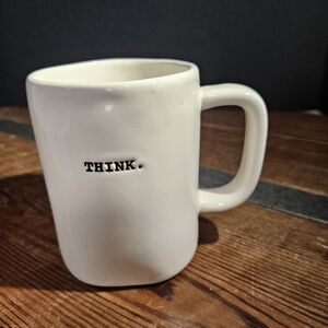 Rae Dudd THINK Ceramic Coffee Mug